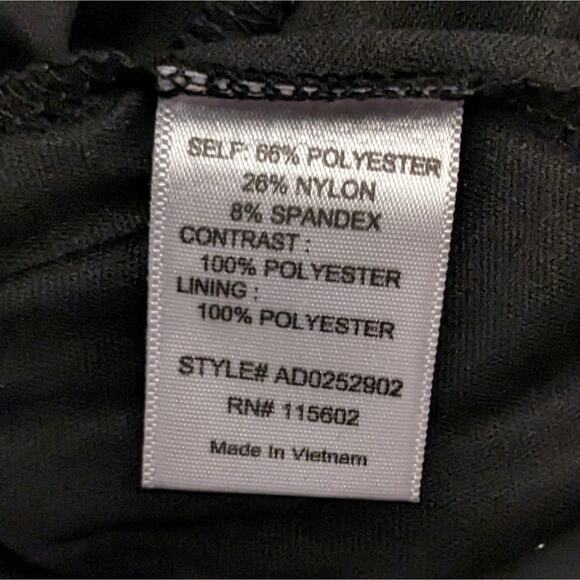 ASTR Shift Minidress Small Black Burnout Flocked Velvet Sheer Keyhole Back Sexy - Picture 10 of 10